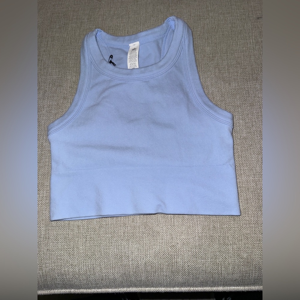 261.  Alo Seamless Delight High Neck Bra - Picture 6 of 12